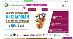 Desktop Screenshot of floresbucaramanga.com
