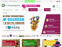 Tablet Screenshot of floresbucaramanga.com